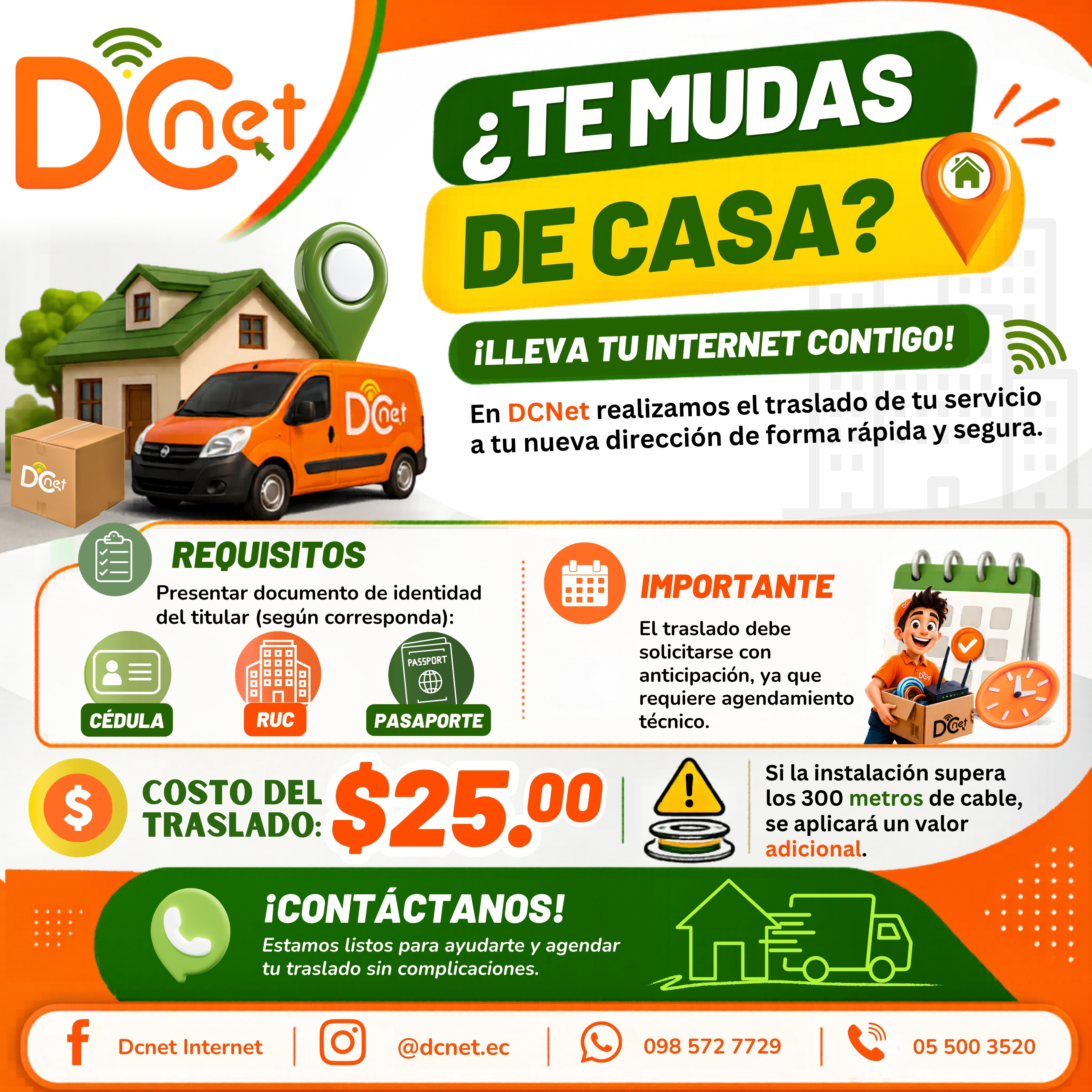 CAMBIOS DE DOMICILIO